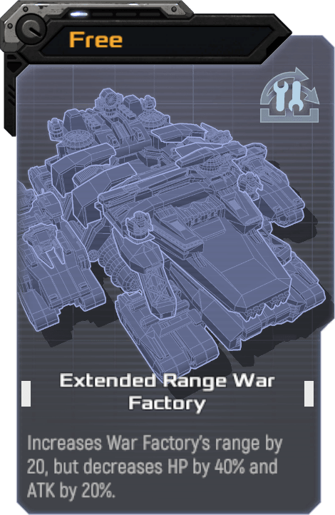 Extended Range War Factory