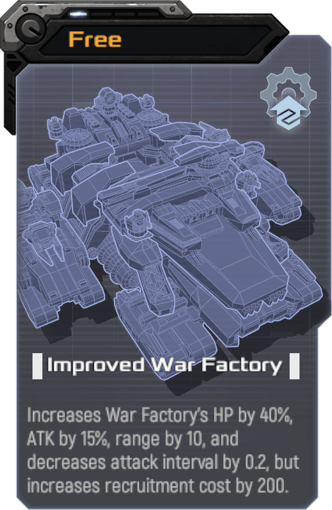 Improved War Factory